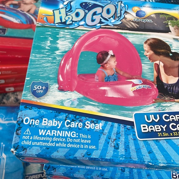 H2O go one baby care seat, pink new in box - Picture 3 of 6